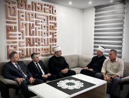 PREDSTAVNICI RIJASETA ISLAMSKE ZAJEDNICE U BIH - POSJETILI MIZ TESLIĆ